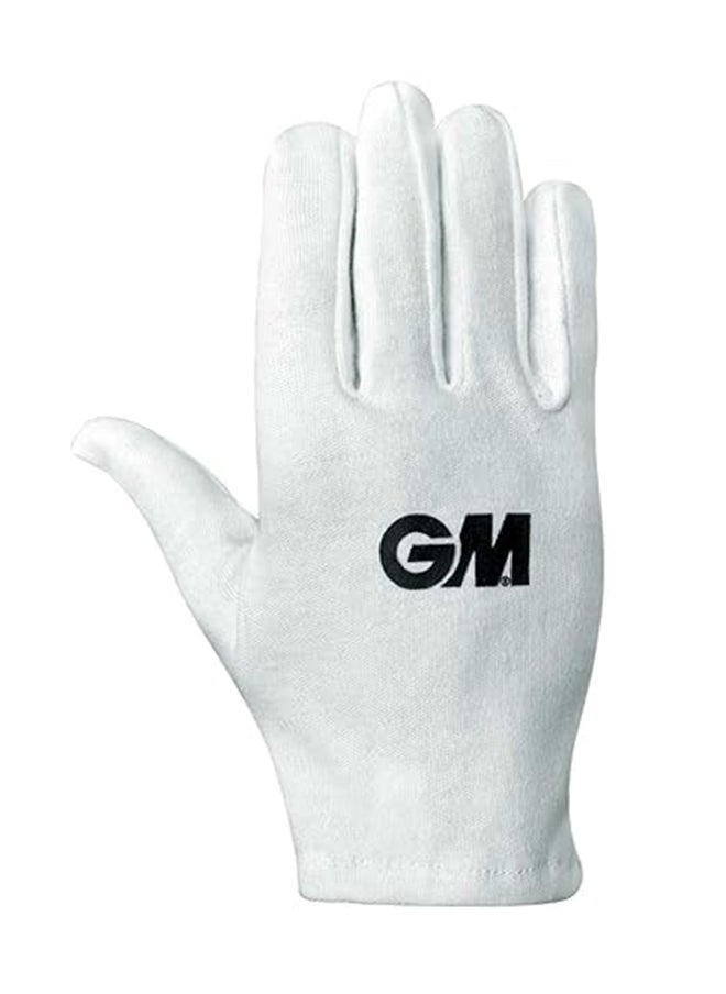 GM Protective Gear Cricket Batting Inner Glove | Size: Men | Closure Type: Elasticated Wristband | For Both-Hand batsman | Cricket Inner Glove  - Image 3