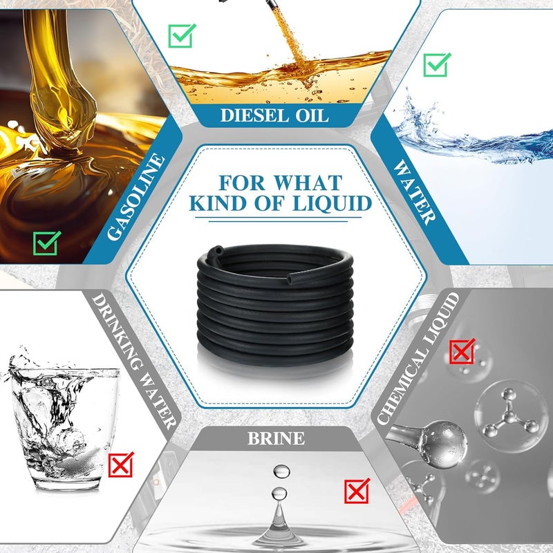 Pangda 20ft NBR Rubber Fuel Line Hose - Image 5