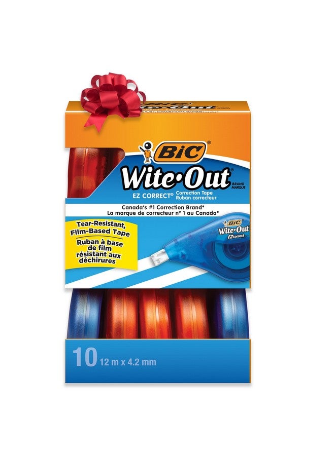 بيك شريط تصحيح (R) Wite-Out(R)، 471 3/5 بوصة، عبوة من 10 قطع، Bicwotap10 - Image 1