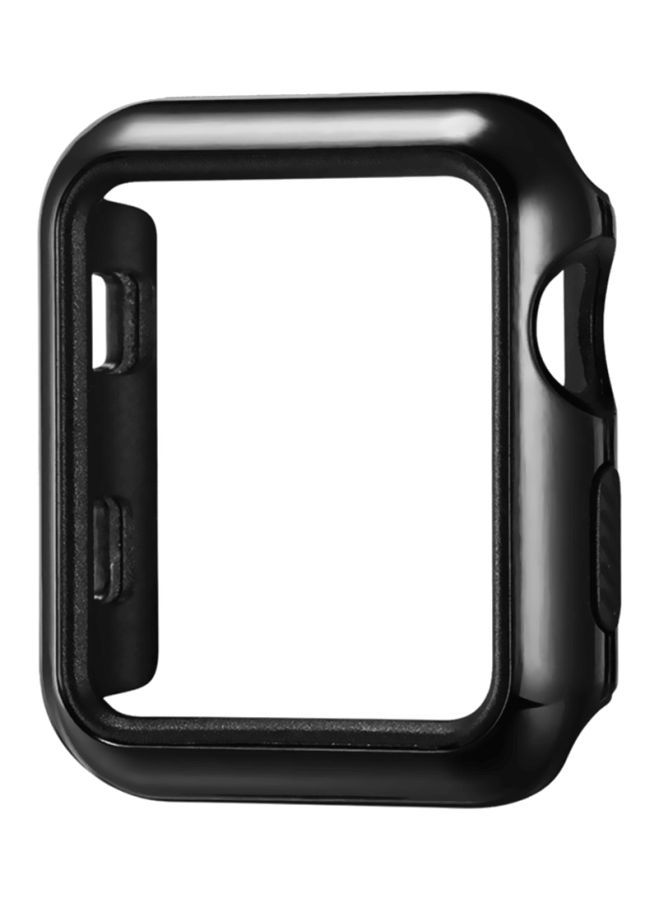 NIBEMINENT Protective Bumper Case For Apple Watch Series 3 42mm Black  - Image 1