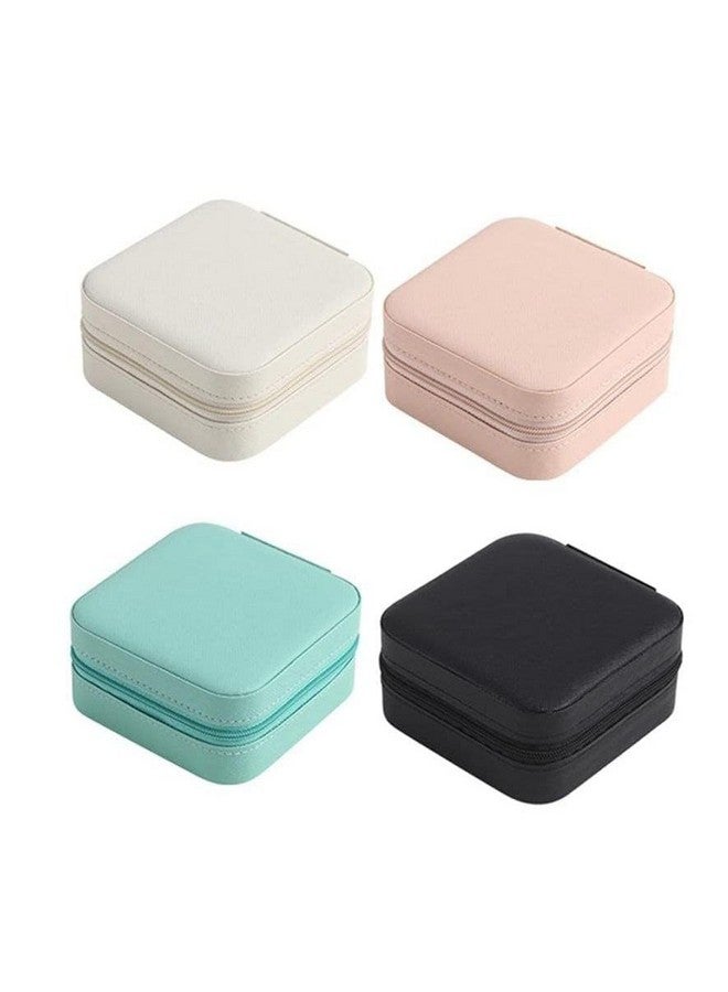 KLIVE Professional Travel Makeup Case Portable Artist Cosmetic Brush Organizer Storage Bag with Dividers and Shoulder Strap for Toiletry Jewelry Jewellery Box for Women (1 PCS/Multicolour) - Image 3