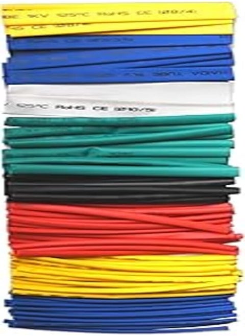 100 Pcs 2:1 Heat Shrink Tubes 10cm 8 Sizes