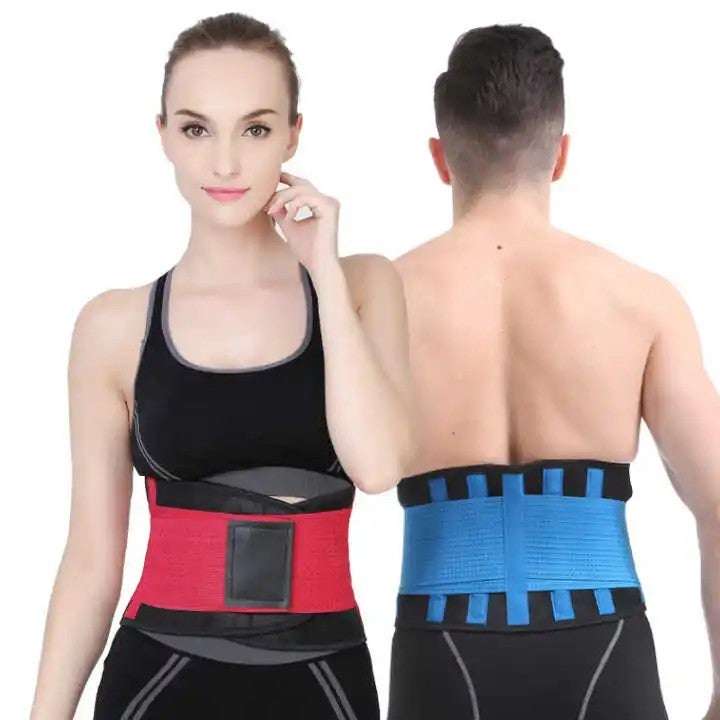 Bluejw Adjustable Neoprene Waist Trainer - Breathable Waist Trimmers for Body Slimming & Sweat, Support Belt for Women & Men - Image 5