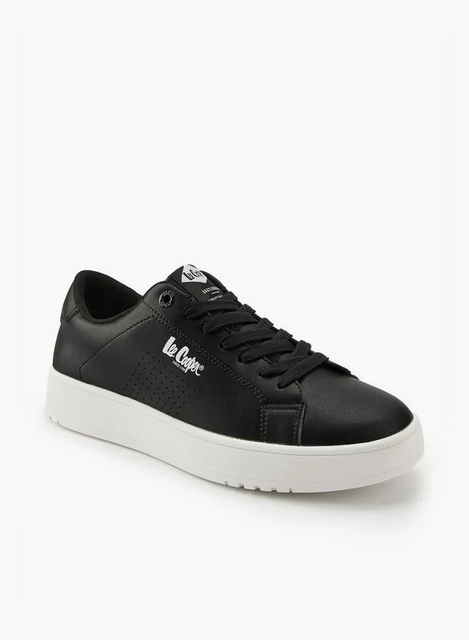 Lee Cooper Men'S Perforated Lace-Up Ortholite Sneakers