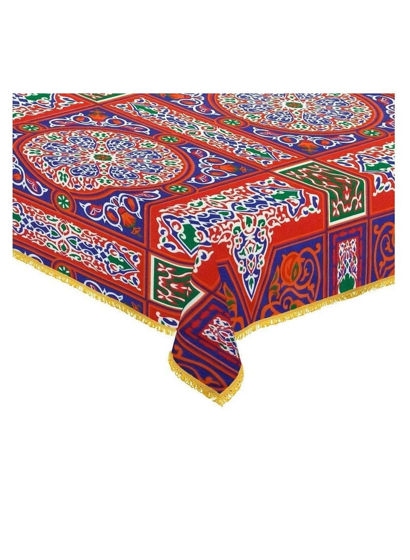 Ramadan khayamiya mixed cotton tablecloth 1.5 * 1.5 meter - Image 4