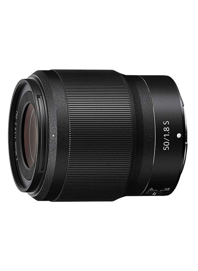 نيكون عدسة نيكور Z ببعد بؤري 50 مم وفتحة عدسة f/1.8 S أسود - Image 1