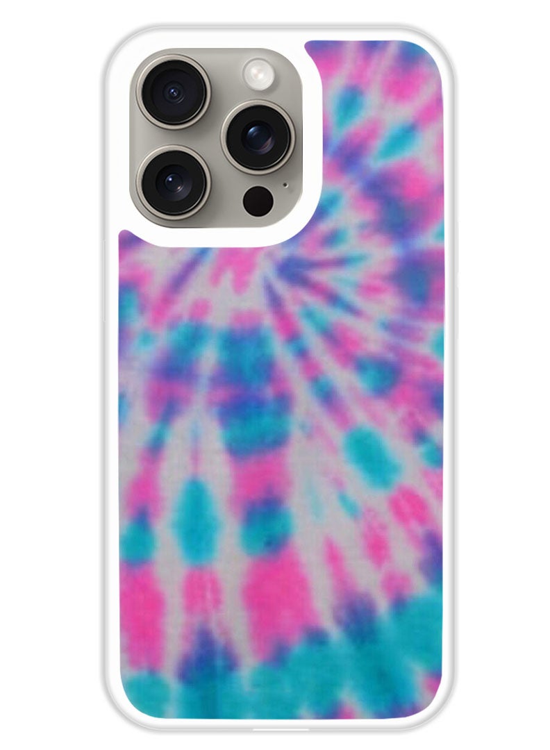 Theodor Protective Case Cover For APPLE IPHONE 15 Pro Max Paint (White Bumper) - Image 1