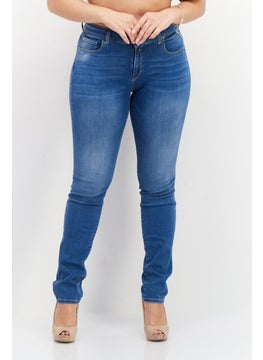 Women Slim Fit Stretchable Washed Denim Jeans, Blue - pzsku/Z32B167E8E5CE5E8A6A83Z/45/_/1727792258/0423e470-00c8-477e-955d-5df49b39ea94