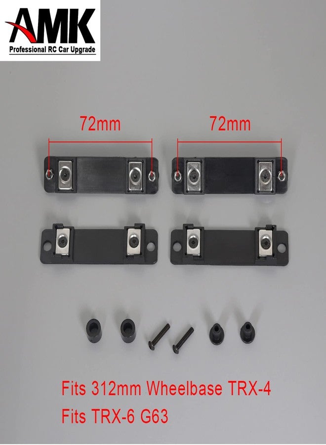 AMK 4Pcs Magnetic Body Posts Mounts for 1/10 RC Crawler Car TRX4 Defender TRX6 G63 G500 Upgrade Parts - Image 4