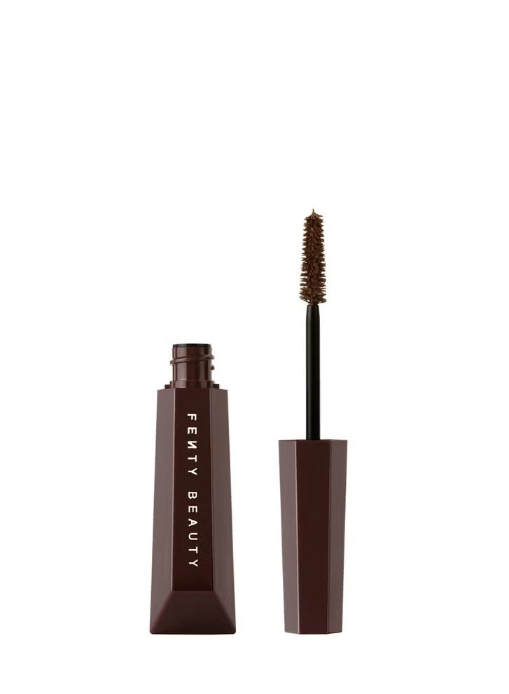 Fenty Beauty Hella Thicc Volumising Brown Mascara - Let'z Be Blunt 10ml - Image 2