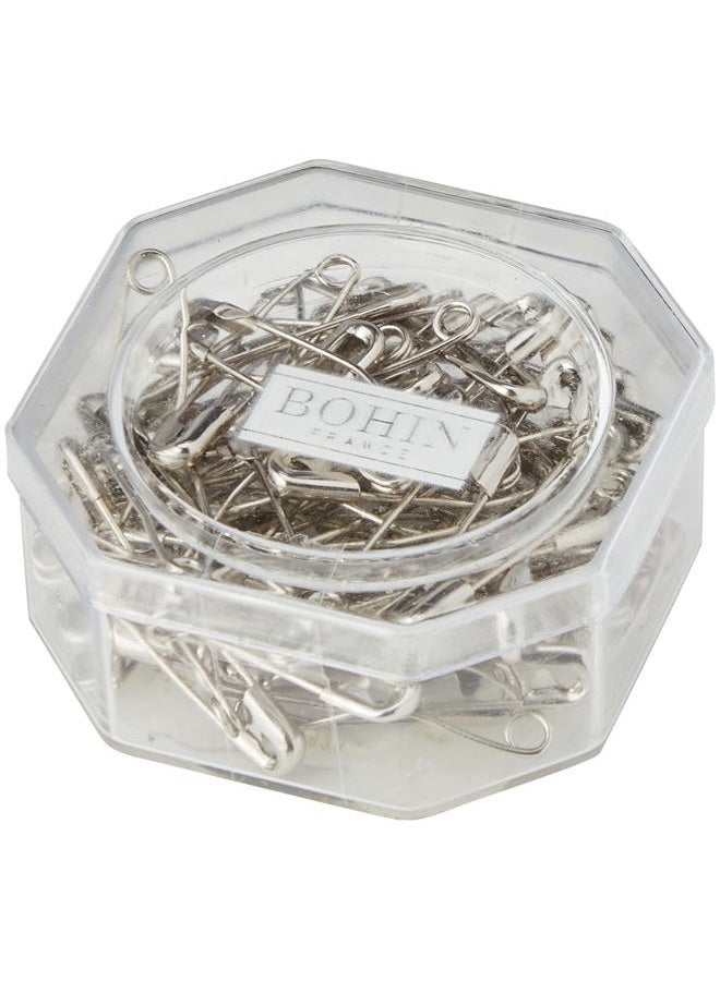 BOHIN Curved Safety Pins-Size 2 65 kg, Silver - Image 2