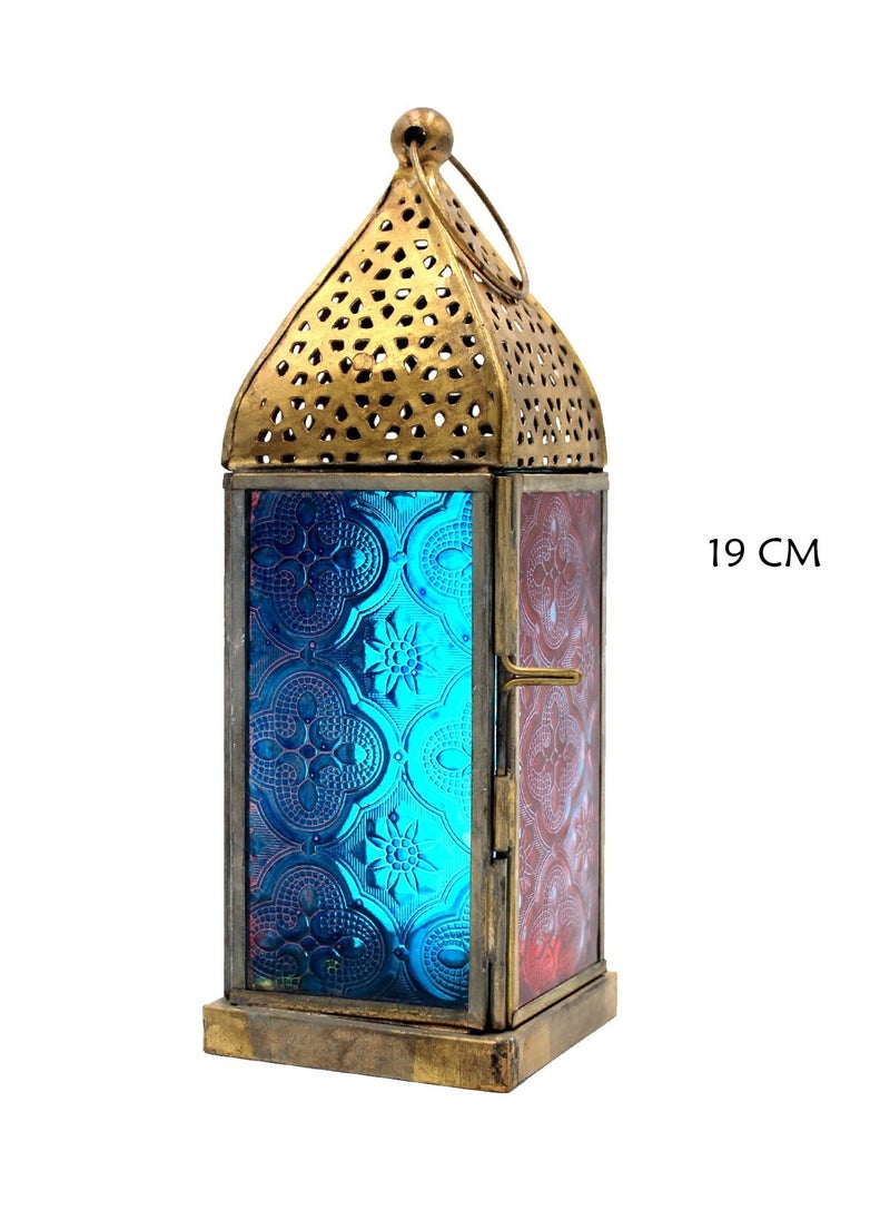 Antique Museum - RAMADAN MOROCCAN PARTY CAMPING FUNCTION DECORATIVE CANDLE LAMP (2113) 19CM -ALN1157 - Image 1