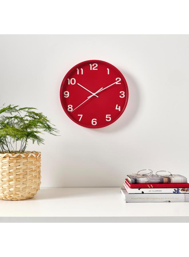 Green Tiger Wall clock, red, 28 cm - Image 2