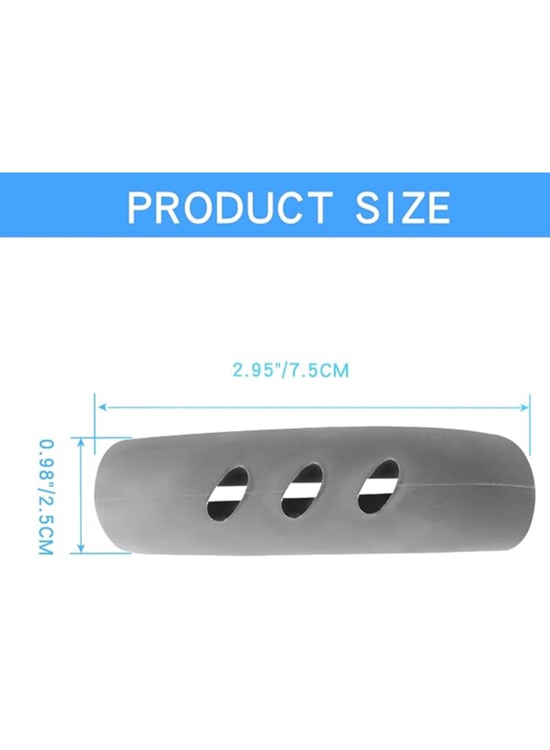 2 Pieces Silicone Grip Pot Holder Sleeve Glove Pan Handle Cover Grip Kitchen Tool - Image 2