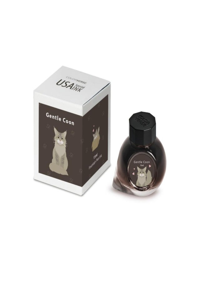Colorverse Ink - USA Special Series - Maine - Gentle Coon (15ml) Fountain Pen Ink - Image 1