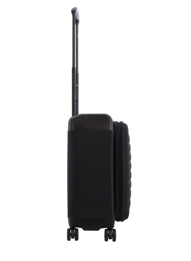 Discovery Motion PP and Polyester Small Cabin Carry-On Luggage Black, Durable Lightweight Unbreakable Suitcase, 4 Double Wheel With TSA Lock Trolley Bag (20 Inch). - pzsku/Z32B23C906859093B91B9Z/45/_/1720615003/8ed388f1-55e7-418e-a091-cac8d016c707