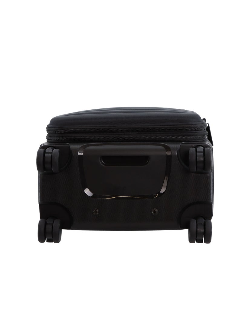 Discovery Motion PP and Polyester Small Cabin Carry-On Luggage Black, Durable Lightweight Unbreakable Suitcase, 4 Double Wheel With TSA Lock Trolley Bag (20 Inch). - pzsku/Z32B23C906859093B91B9Z/45/_/1720615936/d2e21bc0-c4ad-417e-85e4-74e361b37039