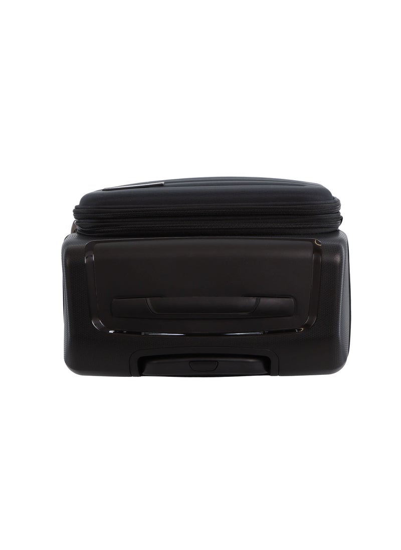 Discovery Motion PP and Polyester Small Cabin Carry-On Luggage Black, Durable Lightweight Unbreakable Suitcase, 4 Double Wheel With TSA Lock Trolley Bag (20 Inch). - pzsku/Z32B23C906859093B91B9Z/45/_/1720616287/63fae5e8-799f-4e45-948d-5b74916fe043