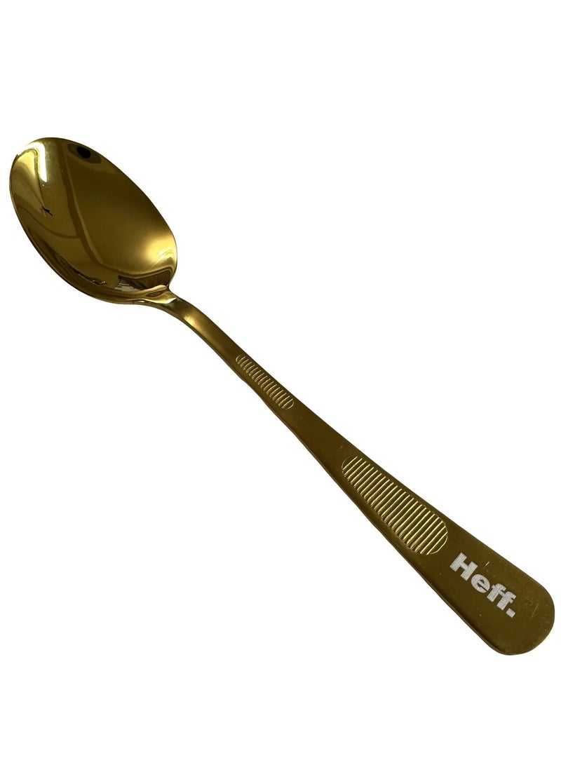 Heff Solid Spoon (Glossy Gold) - Image 1