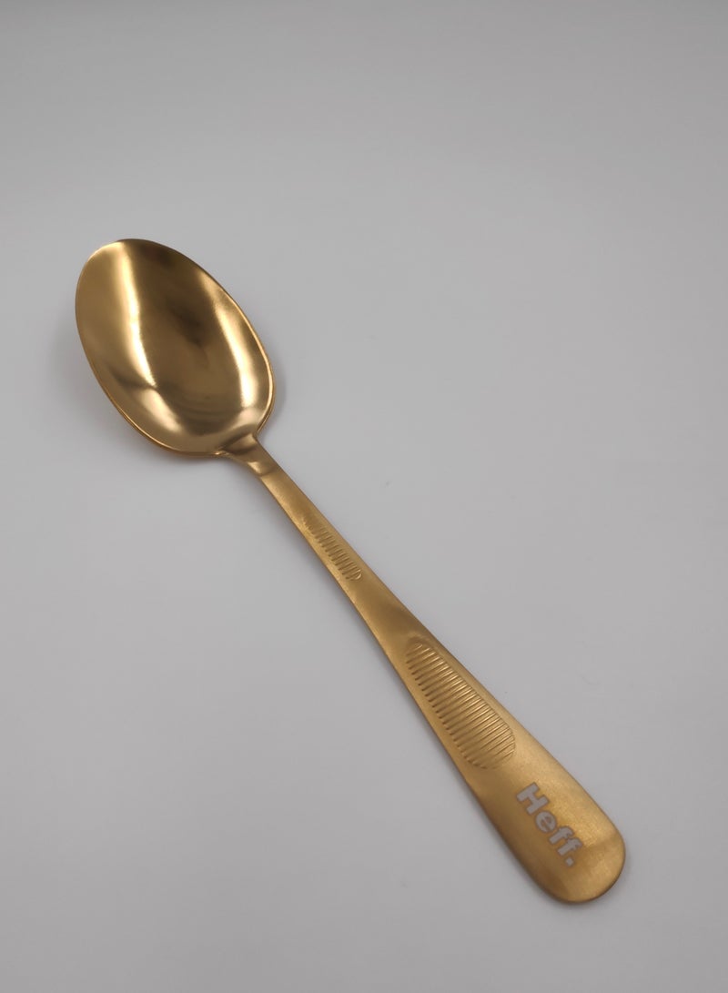 Heff Solid Spoon (Glossy Gold) - Image 2