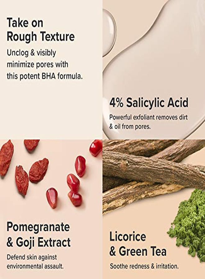 PAULA'S CHOICE Resist Advanced Pore Refining Treatment 4% Bha Serum Salicylic Acid & Green Tea AntiAging Exfoliant For Oily Skin 1 Ounce - Image 3