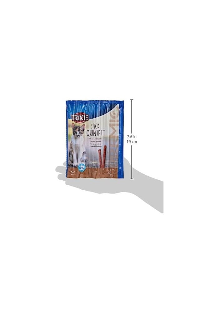 Trixie Premio Stick Quintett Cat Treats with Lamb & Turkey - Image 3