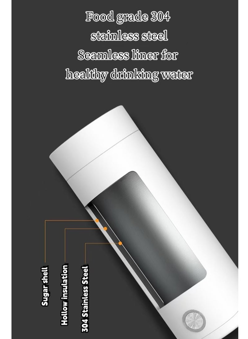 حصريا كوب تسخين كهربائي صغير محمول لتسخين الماء كهربائي معزول غلاية متكاملة أوتوماتيكية وعاء صحي صغير للسفر - Image 4