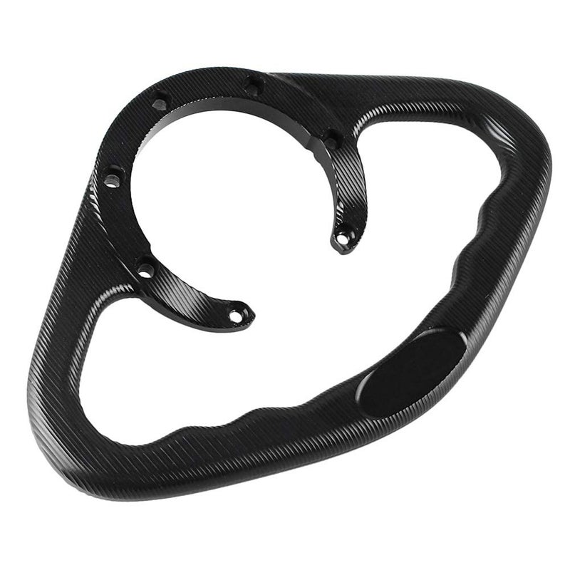 Luckmart Motorcycle Aluminium Rear Passenger Gas Tank Bar Handle Grip Bar Handlebar Grab 7 Holes Compatible for Honda CBR600 CBR900 CBR929 CBR954 CBR250 CBR400 CBR1000 CBR1100 Black - Image 5