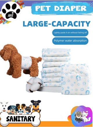 Female Dog Diapers Disposable Pet Diapers Healthful Wood Pulp Dog Sanitary Nappy for Female Dog Doggy Diapers Absorbent Pad for Doggy in Heat Excitable Urination Incontinence Training - pzsku/Z32B286DA0548BAC97CEBZ/45/_/1704858987/4eb731c3-86c6-4ace-a451-3eef8697ab44