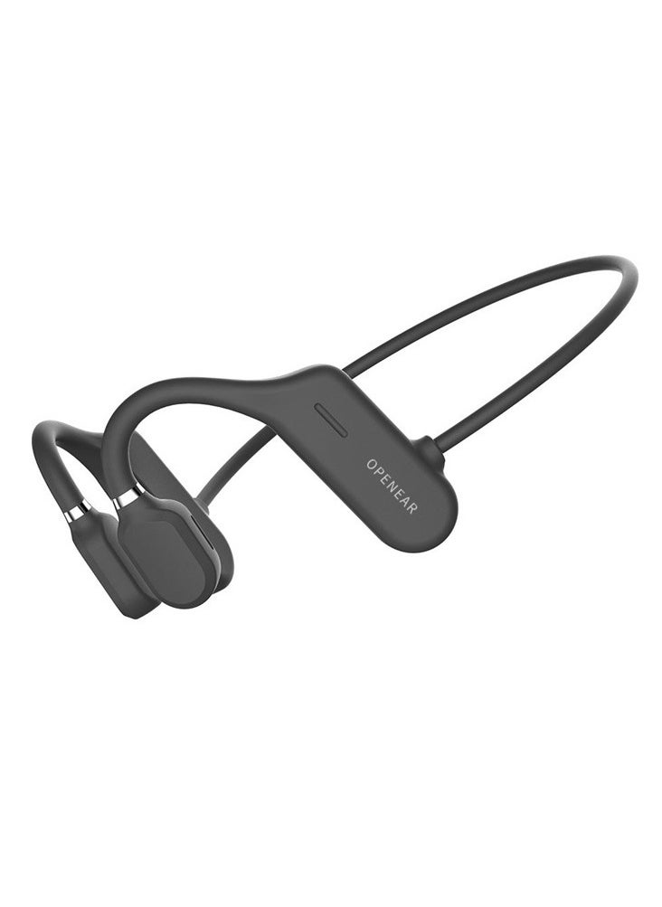 Furtey - Titanium Bone Conduction Wireless Headphones BT 5.0 Open Ear Sport Headset With Mic IPX5 Sweatproof for Cycling Running Driving Gym - Image 1
