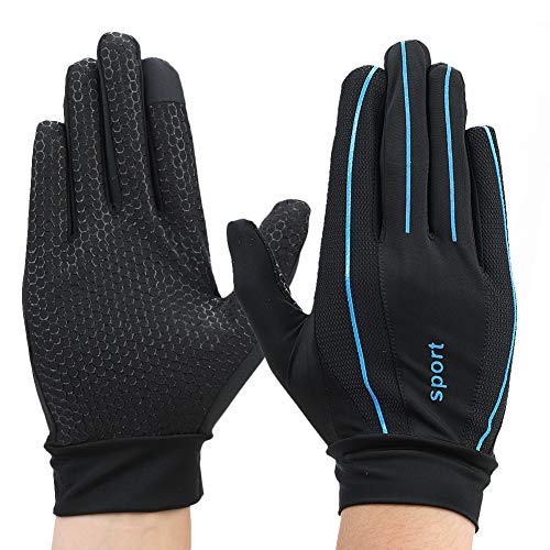 ITODA Summer Driving Gloves Men Women Anti-UV Protection Sunscreen Touchscreen Cooling Mesh Breathable Gloves Cycling Riding Full Palm Sport Non-Slip Grip Motorcycle Golf Mittens - Image 2
