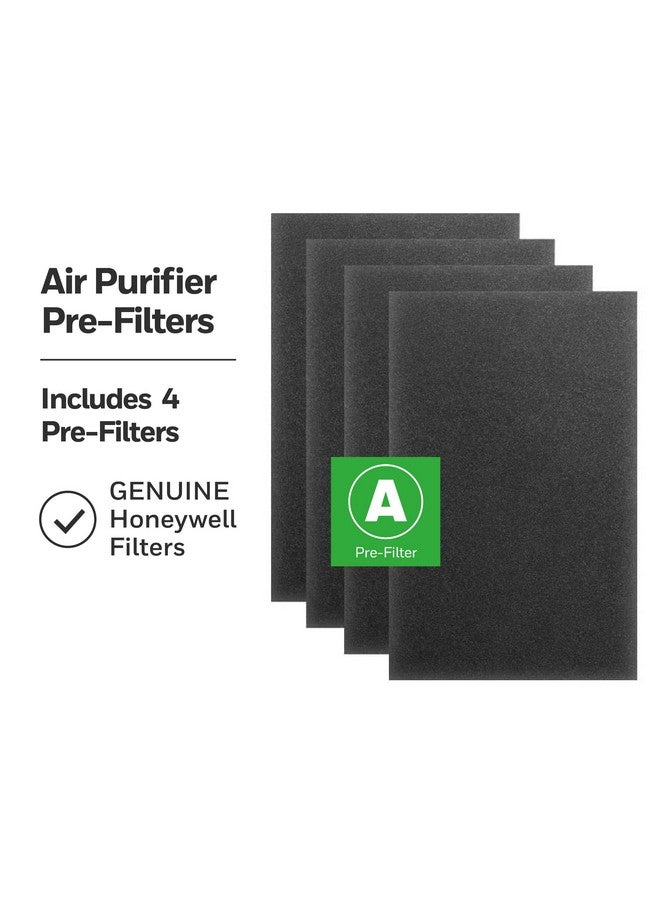 Honeywell Honeywell HRF-A300 Air Purifier Pre Kit Filter, 4-Pack - Allergen Air Filter Targets Dust, VOC, Pet, Kitchen, and Wildfire/Smoke Odors - Image 2