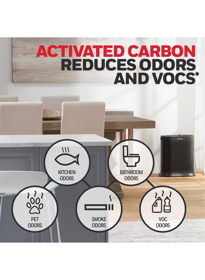 Honeywell Honeywell HRF-A300 Air Purifier Pre Kit Filter, 4-Pack - Allergen Air Filter Targets Dust, VOC, Pet, Kitchen, and Wildfire/Smoke Odors - Image 3