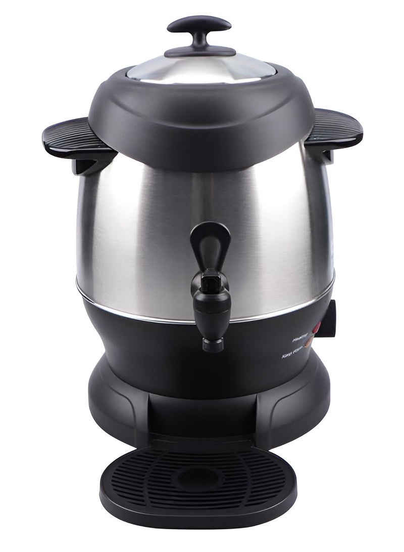 Electric Samovar Tea Maker Black Ceramic Enamel Electric Kettle with Thermostat, 6L Water Kettle Ideal for Brewing Traditional Tea, Heating Water, and Preparing Hot Beverages - Image 2