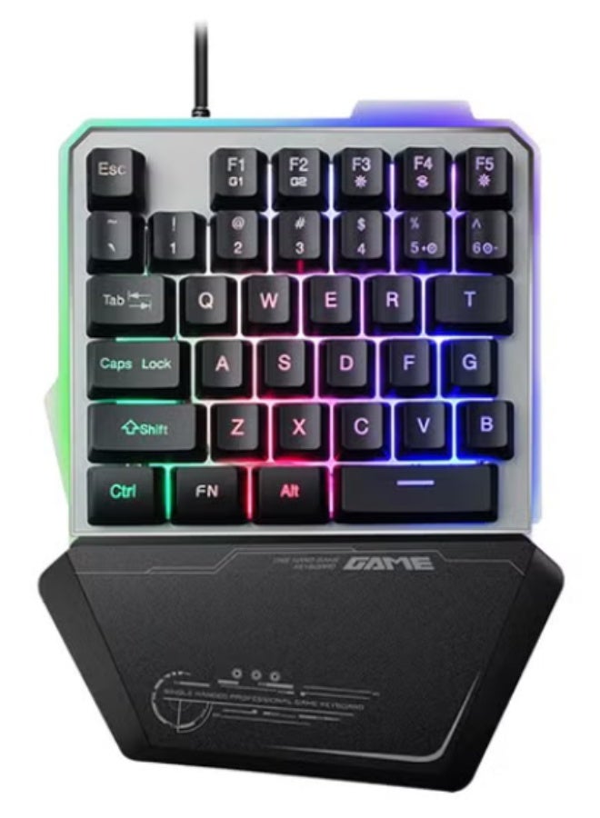 Nariele One-Handed Mechanical Keyboard