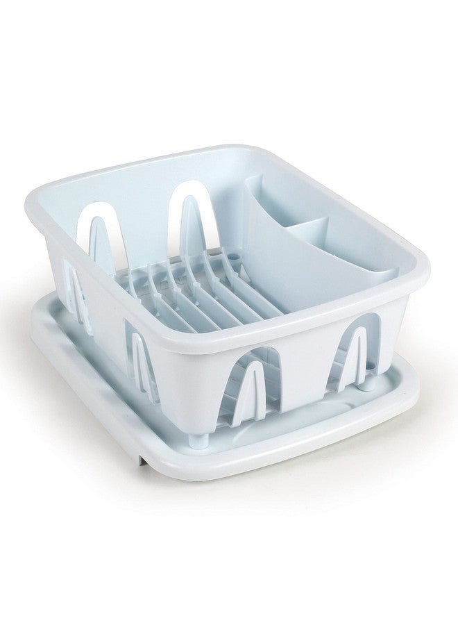 Camco Camco RV Mini Dish Drainer & Tray | Features a Sloped Drain Tray Design, Heavy-Duty Construction, and is Ideal for Small Spaces, Apartments, Boats, and More (43511) - Image 1
