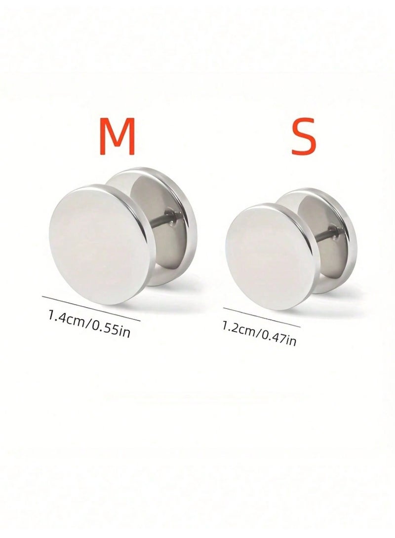 10 Pcs Removable Sewing-Free Collar Fastener Buttons, 5x 12mm & 5x 14mm Spiral Decorative Buttons for Sweaters & Cuffs - Image 2