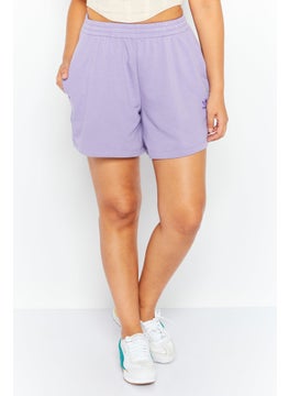adidas Originals Women Sportswear Fit Training Short, Purple  - Image 1