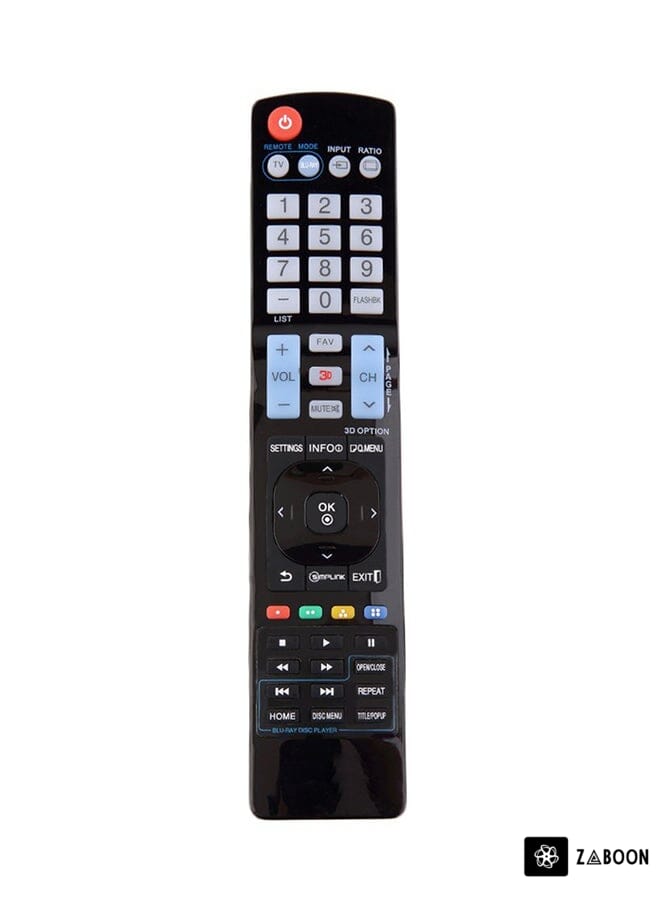 Zaboon Universal Replacement Remote Control For LG LCD LED Smart HDTV Black