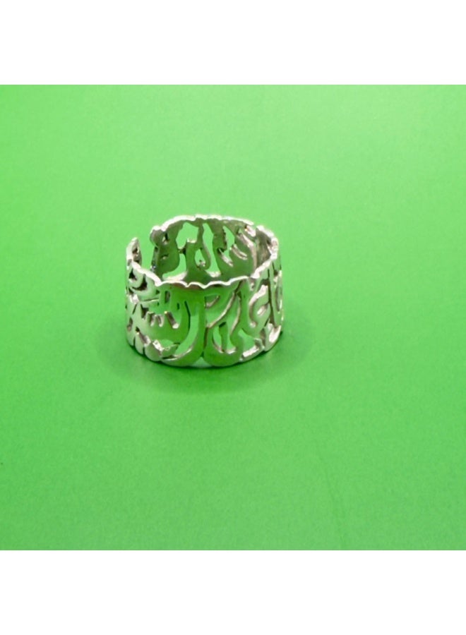 osir “And we have promised to walk together” ring, crafted from 925 sterling silver. - Image 4