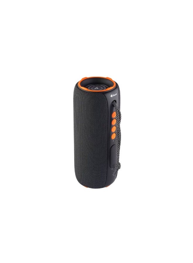 Kisonli Q22 Plus Premium Woofer Music Portable Ultra Strong Deep Bass Speaker, IPX5 Waterproof, 16W(8W*2), 1800mAh, TF/USB/AUX/FM