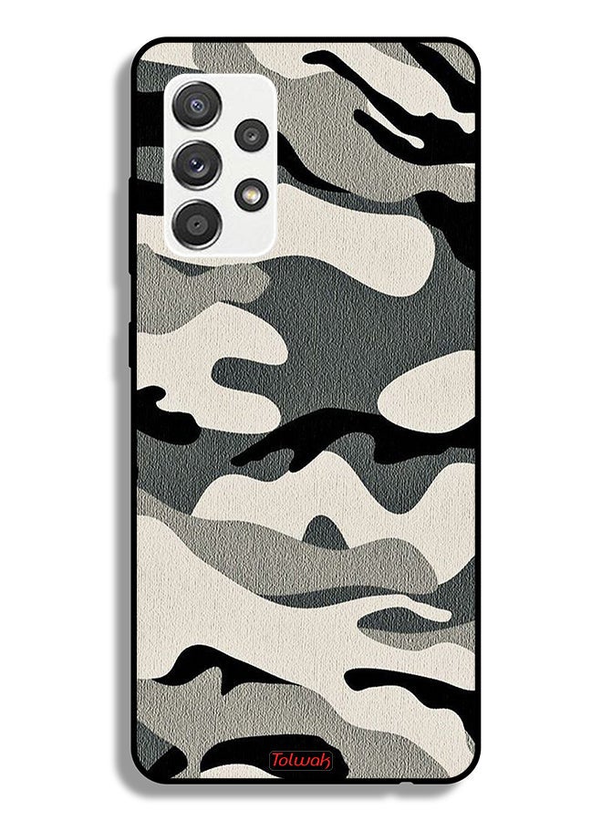 Tolwak Samsung Galaxy M32 5G Protective Case Cover Camouflage - Image 1