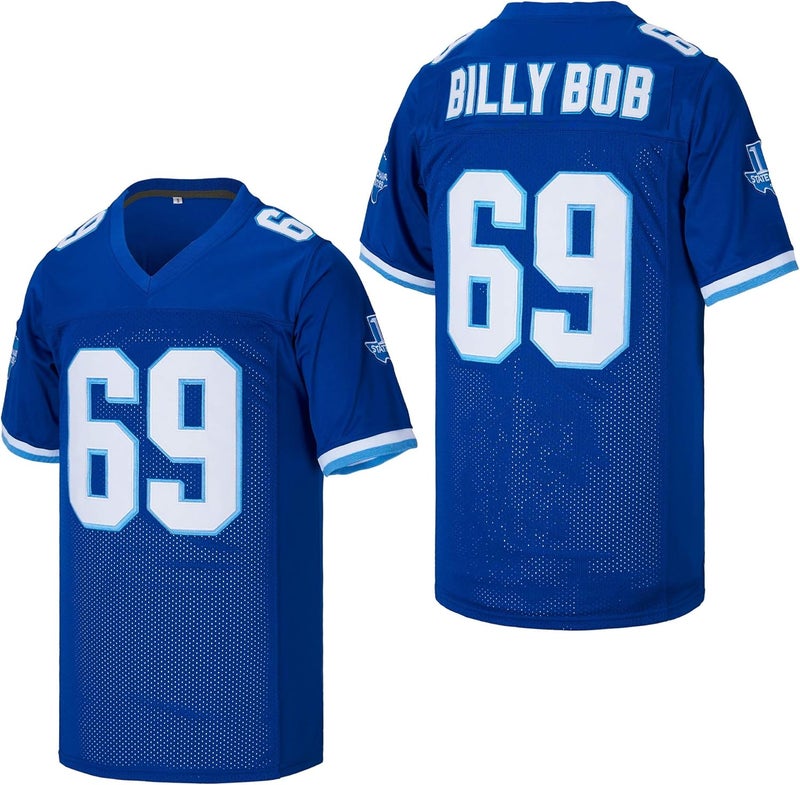 borizjersey Men's 69 Billy Bob 82 Charlie Tweeder 4 Jonathan Moxon Varsity Blues Movie West Canaan Coyotes Football Jersey Stitched - Image 1