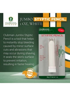 Jumbo Styptic Pencil Treat And Seal Shaving Cuts Instantly Antihemorrhaging Stick First Aid Device White 1 Oz - pzsku/Z32B3147671C404FEFF60Z/45/_/1708154027/6b97396e-1c96-48f0-9569-3e371f06814e