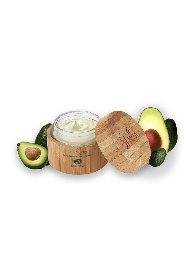 SHIRA Shira Shir Organic Avocado Moisturizer, 24-Hour Hydrating Face Cream Infused with Vitamins A, B, D, and E for Nourished Skin, Pure Face Moisturizer Cream(50ml)  - Image 2