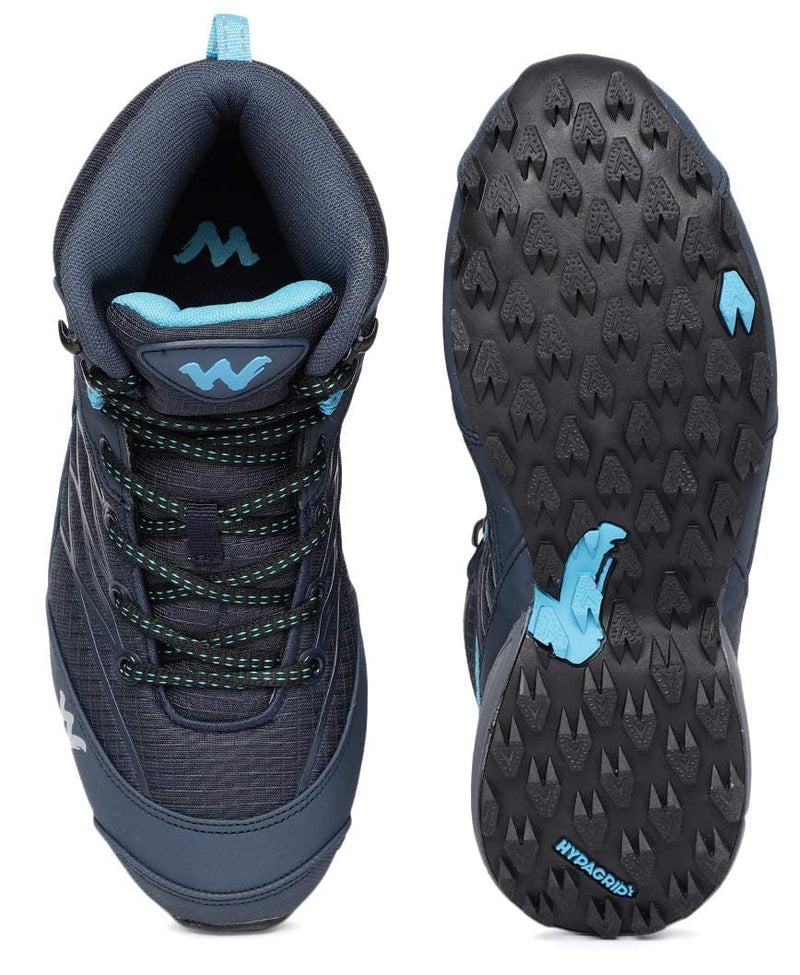 Wildcraft Men's RuNX TR Hugo Blue_Light_Blue Trekking&Hiking Shoes (51657) - 8 UK/India (42 EU) (9 US) - Image 4