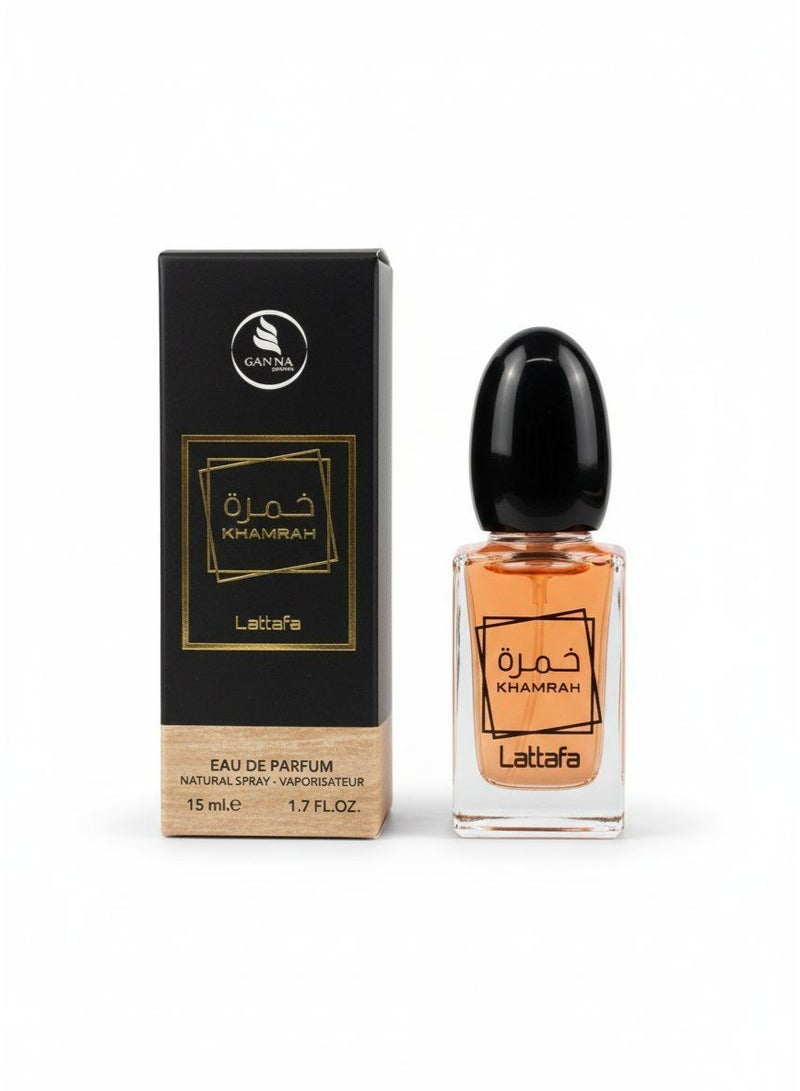 لطافة عطر ميني خمرة من لطافة (Khamrah Lattafa Mini) - 15 مل - Image 1