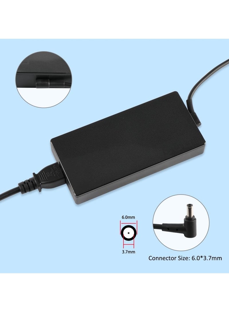 20V 10A 200W AC Adapter Charger Compatible for ROG Zephyrus GA503QS GA503QR GA503QM Strix G15 G513QC G513Q G513IE TUF Dash F15 FX516PR FA506QR Laptop Power Supply - Image 3