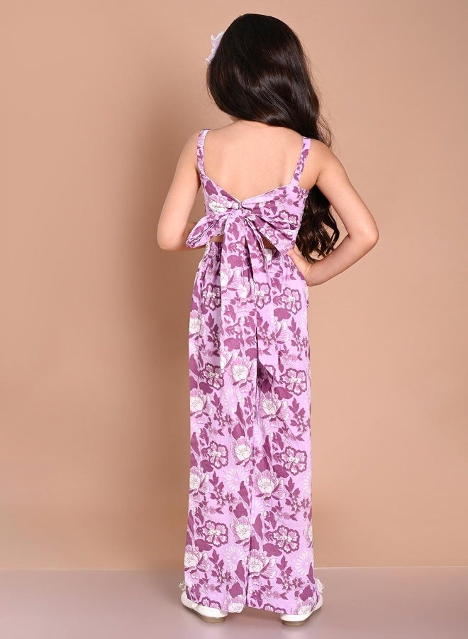 LILPICKS Printed Top with Palazzo Set - Image 2