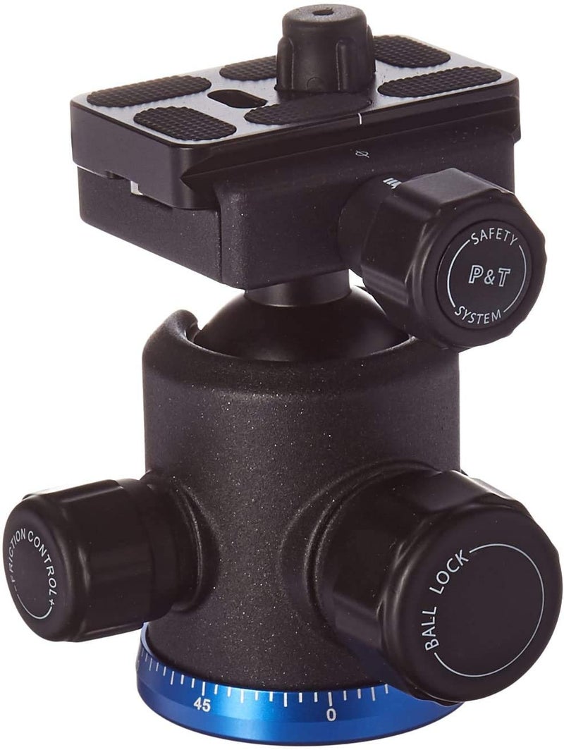 Benro Triple Action Ball Head w/ PU60 Quick Release Plate (IB1),Black - Image 2